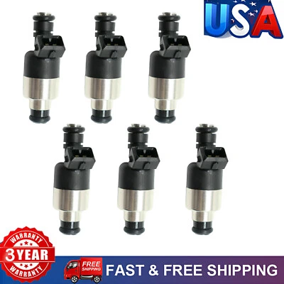 Inyectores de combustible 6 piezas para Chevrolet Camaro 3,8 L V6 1995 1996 1997 1998 1999 2000 Foto 1 de 4