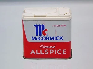 McCormick Gewürzdose gemahlen Piment Vintage Küche Display 1 1/8 Oz   - Bild 1 von 5