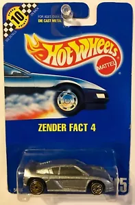 Hot Wheels #125 Zender Fact 4 guh Gold Ultra Hot Wheels - RARO - Imagen 1 de 1