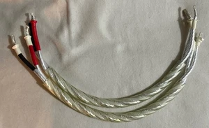 QED Genesis Silver Spiral 2x50cm Lautsprecherkabel Brücken - Bild 1 von 3