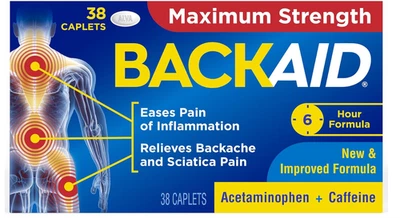 Maximum Strength Aspirin-Free Pain Relief from Backache Sciatica - Image 1 of 4