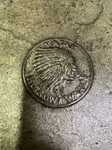 Rarität Wapak Hollow Ware Indian Head Logo Skillet #9 Made In Ohio - Bild 1 von 15