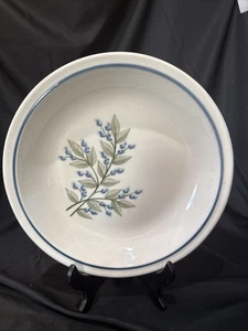 Union Steinzeug Maine Blueberry 11 Zoll niedrige Schüssel - Bild 1 von 9