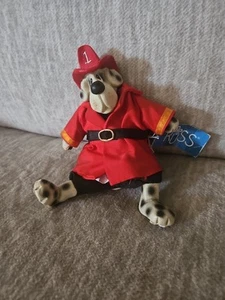 Vintage Russ Firefighter "Smokey" Ceramic Dog - Picture 1 of 3