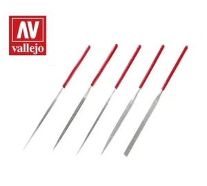 VALT03002 - AV Vallejo Tools - Diamond Needle File Set (5pc) - Picture 1 of 1