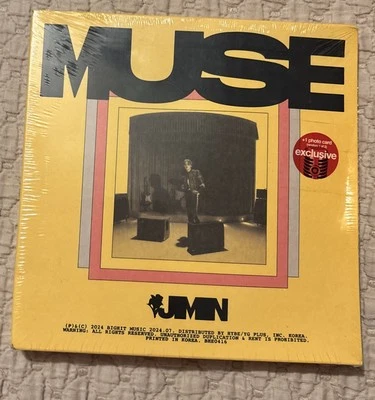 Jimin: MUSE CD Albums w/ Boxes, Papers, Photos Target Exclusive Factory Sealed Foto 1 de 2