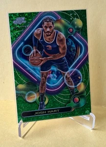 2023-24 Topps cromo cósmico refractor de polvo espacial verde/75 Josh Hart #187 Knicks - Imagen 1 de 4