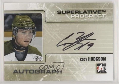 2009-10 ITG Superlative Volume 2 Prospect Silver /40 Cody Hodgson #PA-CH Auto - Image 1 of 2