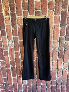 Athleta Womens Black Straight Leg Pants Size Small Athletic - Picture 1 of 3