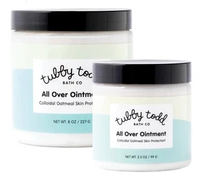 TUBBY TODD All Over Ointment Baby Eczema Cream: 2pc 8oz & 3.5oz, Fragrance-Free! - Picture 1 of 14