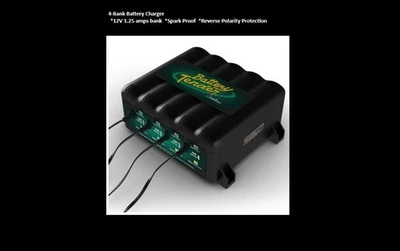 Battery Tender 4-Bank Charger - Image 1 of 3