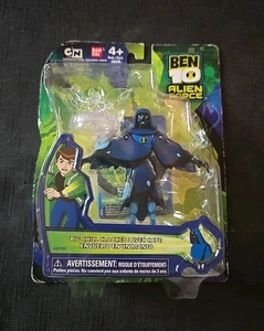 Nuevo BEN 10 ALIEN FORCE BIG CHILL CLOAKED Raro Figura de Acción Juguete de Red de Dibujos Animados - Imagen 1 de 6