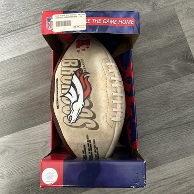Denver Broncos Conmemorativo Llevar el Juego a Casa Fútbol Edición Limitada Foto 1 de 4