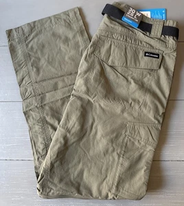 Columbia Men's Silver Ridge Convertible Pants Size 30x28 NWT Olive Green - Picture 1 of 13