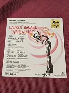 ORIG CAST LP SEALED LAUREN BACALL IN APPLAUSE 1970 ABC ORIG.KMART HYPE!! - Picture 1 of 2
