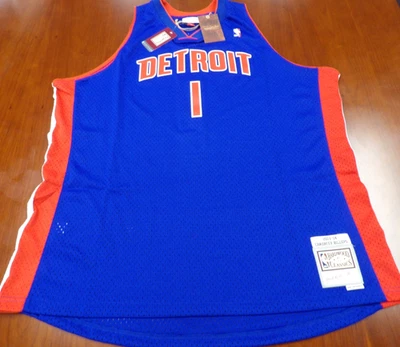 CAMISETA SWINGMAN MITCHELL & NESS NBA DETROIT PISTONS CHAUNCEY BILLUPS TALLAS Foto 1 de 4