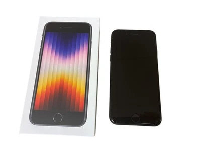 Apple iPhone SE 3rd Gen Midnight 64GB Unlocked Smartphone - Image 1 of 4