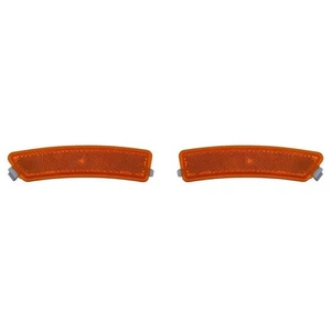 For Lincoln MKZ Front Reflectors 2013 2014 2015 2016 Pair Driver & Passenger - Picture 1 of 7