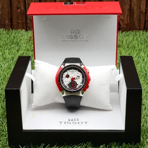 TISSOT T-Tracx Chronograph Quartz Watch 45MM T0104171703 - BEAUTIFUL!! - Bild 1 von 8