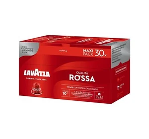 Lavazza Calidad Roja Paquete De 30 Cápsulas Alu Compatibles Con Nespresso - Imagen 1 de 1
