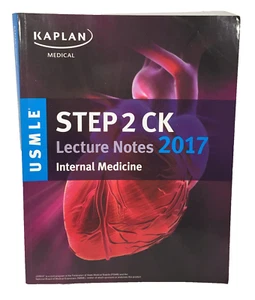 Kaplan Medical USMLE Step 2 CK Lecture Notes Internal Medicine 2017 Book - Picture 1 of 11