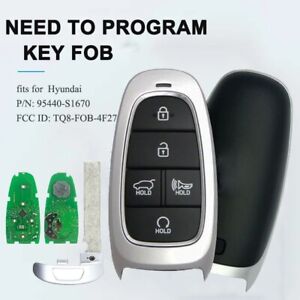 5 Buttons Smart Key For Hyundai Santa Fe Remote Fob 95440-S1670 / TQ8-FOB-4F27