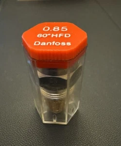 Gicleurs DANFOSS a fioul HFD, 0.85 gal/h, 3.28 kg/h, 60 °, 030H6018 0.85GAL 60HF - Imagen 1 de 2