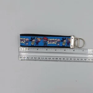 Rugrats cartoon 1990s Ribbon Webbing Keychain Key Fob 6 inch handmade - Picture 1 of 2