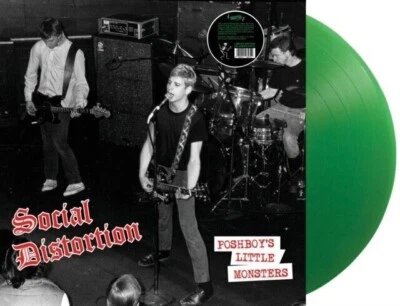 SOCIAL DISTORTION LP Poshboy's Little Monsters GREEN VINYL Ltd Edition IN STOCK - Image 1 of 4