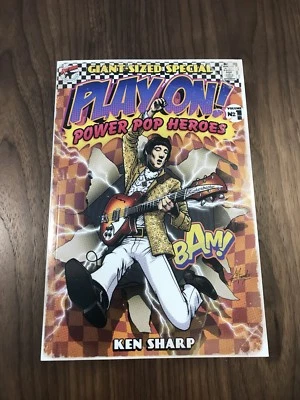 Play On! Power Pop Heroes Volume No. 1 Book Ken Sharp 2014 OOP BRAND NEW MINT