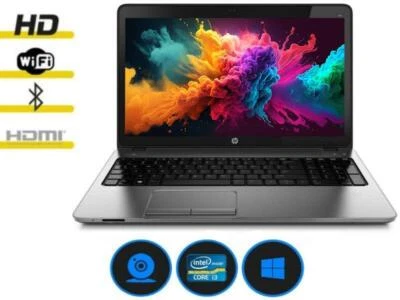 HP ProBook 450 G1 Intel Core i3-4000U, Intel HD 4600, 15,6" HD, Windows 10 Pro  - Bild 1 von 4