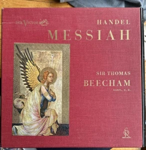 Handel Messiah, RCA Victor, Mono, Box Set of 4 Vinyl Albums Soria LD-6409 - Picture 1 of 6