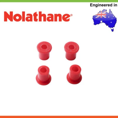 Kit de arbusto de grillete de resorte Nolathane RR para Ford Courier 4x4 PC, PD 87-99 Foto 1 de 4