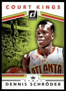 2017-18 Donruss Court Kings Dennis Schroder Atlanta Hawks #9