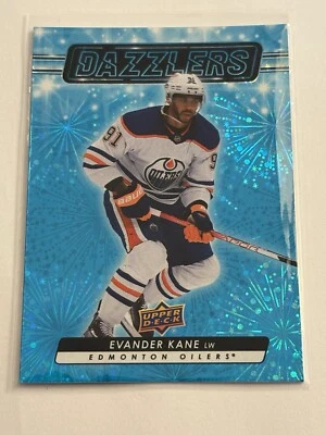 2023-24 Upper Deck Series 1 - Dazzlers Blue #DZ-15 Evander Kane - Image 1 of 2