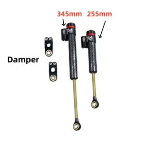 Carbon Fiber Electric Scooter Motorcycle Damper Steering Stabilize 255/345mm - Picture 1 of 10