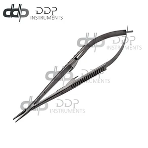 Micro Castroviejo Needle Holder 7" Straight With Lock Surgical Instruments - Picture 1 of 3