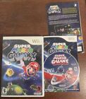 Super Mario Galaxy - Nintendo Wii 2007 Complete w/ Manual Tested 1DAY Free Ship