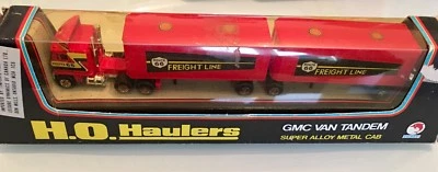 1:128 SHINSEI H.O.HAULERS GMC VAN TANDEM NUOVO - Immagine 1 di 4