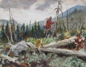 John Whorf Bear Country Canvas Print 16 x 20 - Picture 1 of 5