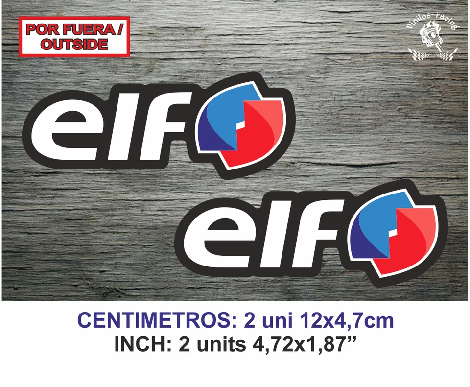 Sticker Vinilo Pegatina Decal Vinyl Aufkleber Adesivi Autocollant Elf (1) pack