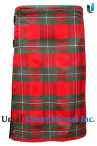 Men’s Scottish MacGregor Heavy Tartan "8 Yard Kilt" 13Oz "Fine Quality" - Imagen 1 de 6