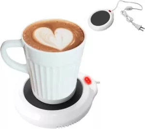 2 PACK Coffee Mug Warmer for Desk, Home & Office Electric Candle Warmer Plates - Picture 1 of 16