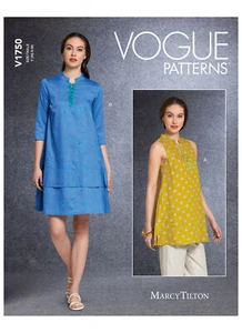 Vogue Pattern - Misses' Tunic and Dress 1750ZZ - Imagen 1 de 2