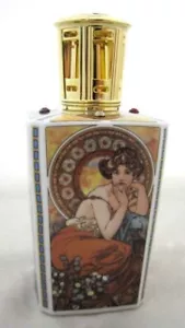 Lampada profumata Lamp Berger 3793 Mucha serie gioielli altezza 7,2 pollici - Foto 1 di 6