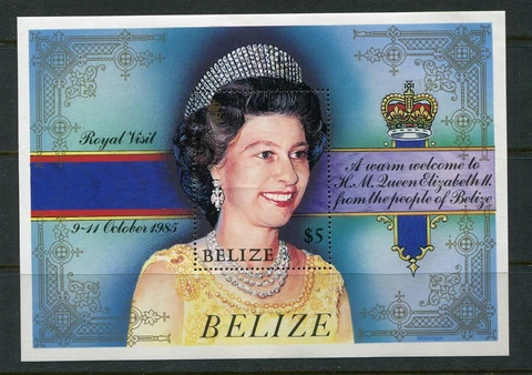 Belize #785 Queen Elizabeth II Souvenir Sheet [Mint Never Hinged] Cover
