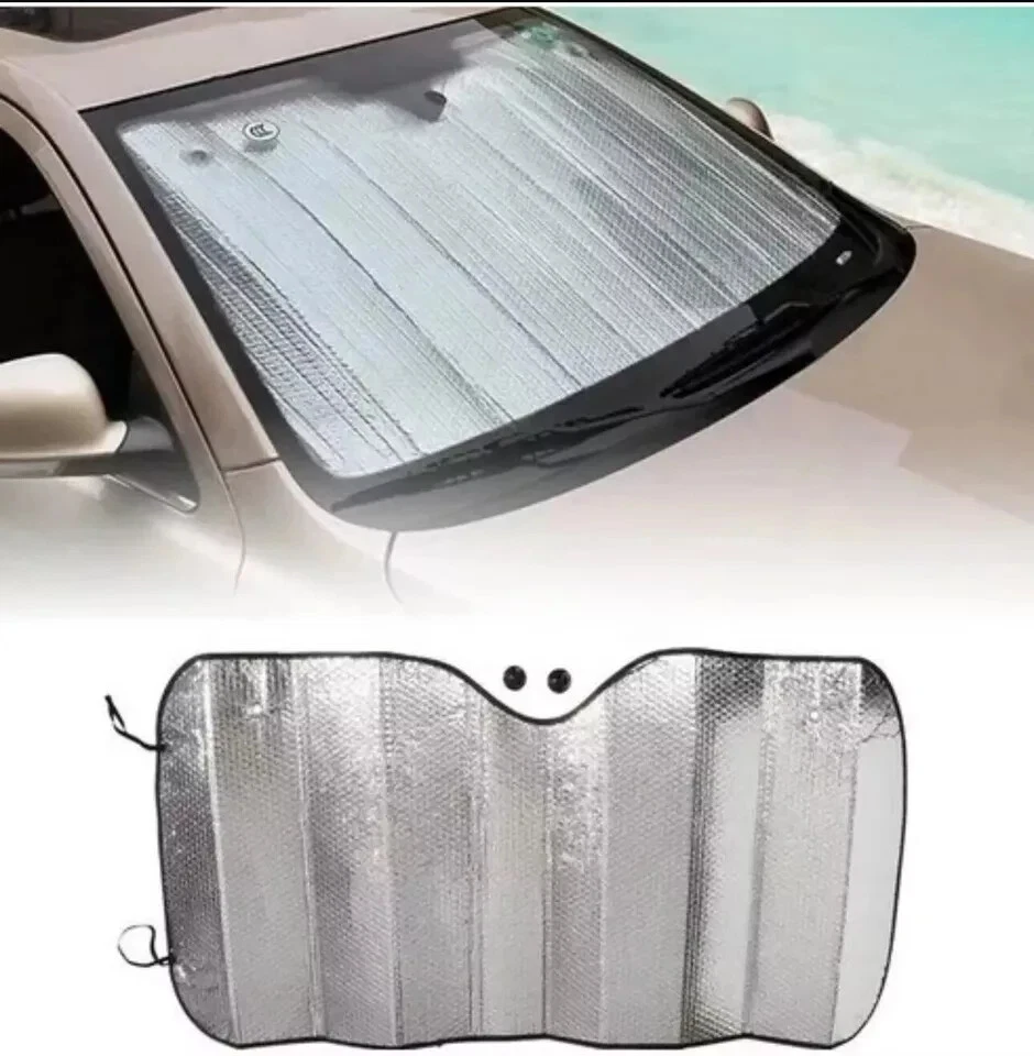 For All Peugeot Car Shade Sun Visor Lightweight Resilient Structure Effortless - Image 1 of 4