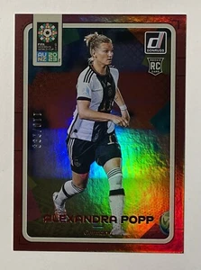 Alexandra Popp 2023 Donruss Mundial Femenino /299 Rojo Novato SP #211 Alemania - Imagen 1 de 1