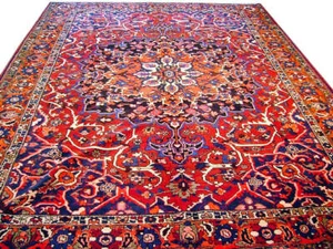 10x13' Salmon Perssiaan Bakhtiar Rug pix-7401 - Picture 1 of 3