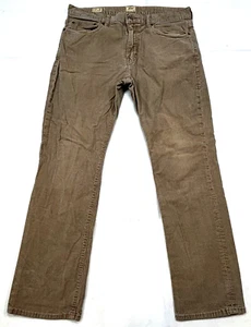 J.Crew 1040 Corduroy Men’s 34X30 Brown Pants Preppy Classic Comfort Pockets - Picture 1 of 11